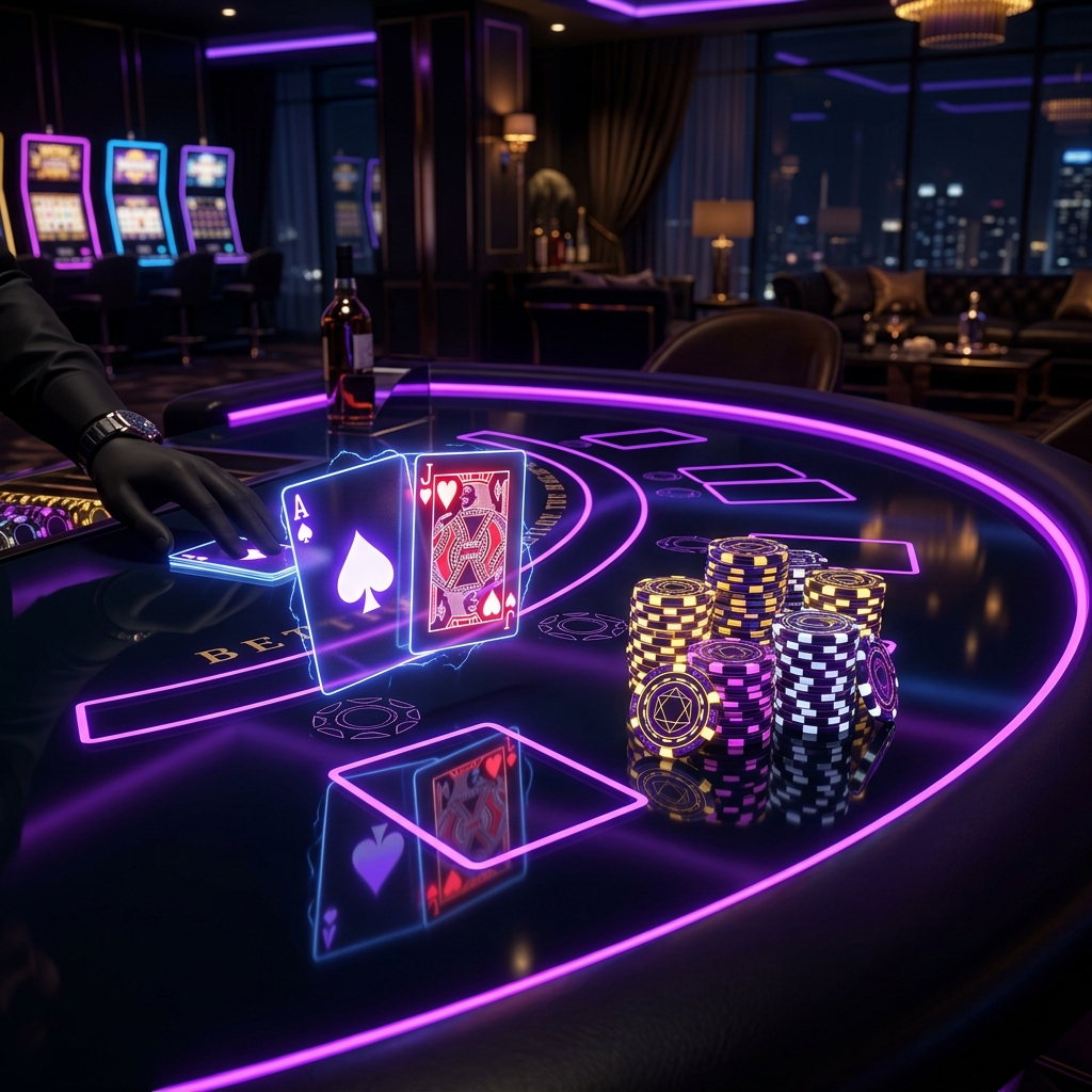 VIP Neon Blackjack